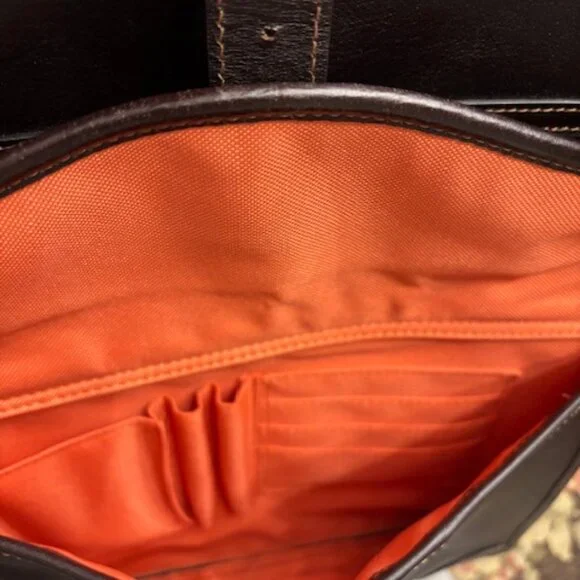 Martin Dingman - Leather Trolley Bag (Carry-On Suitcase) - Picture 7 of 11